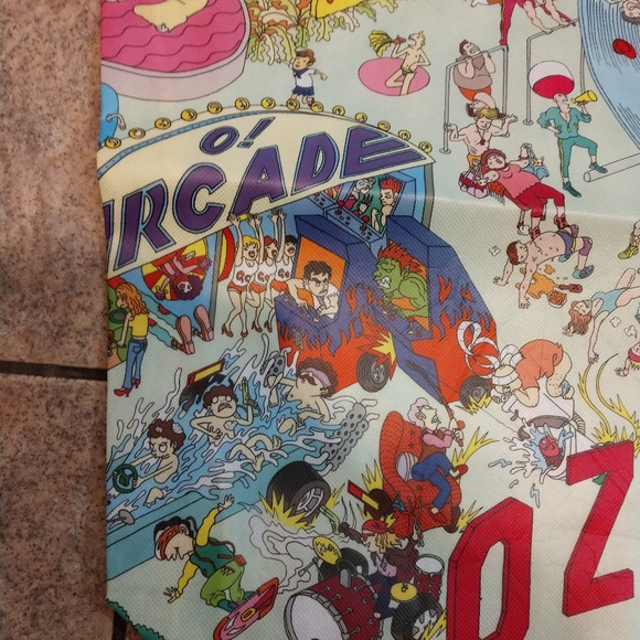 OZAKI flat tote NEW from CES LV 2015 limited print - Picture 5 of 15